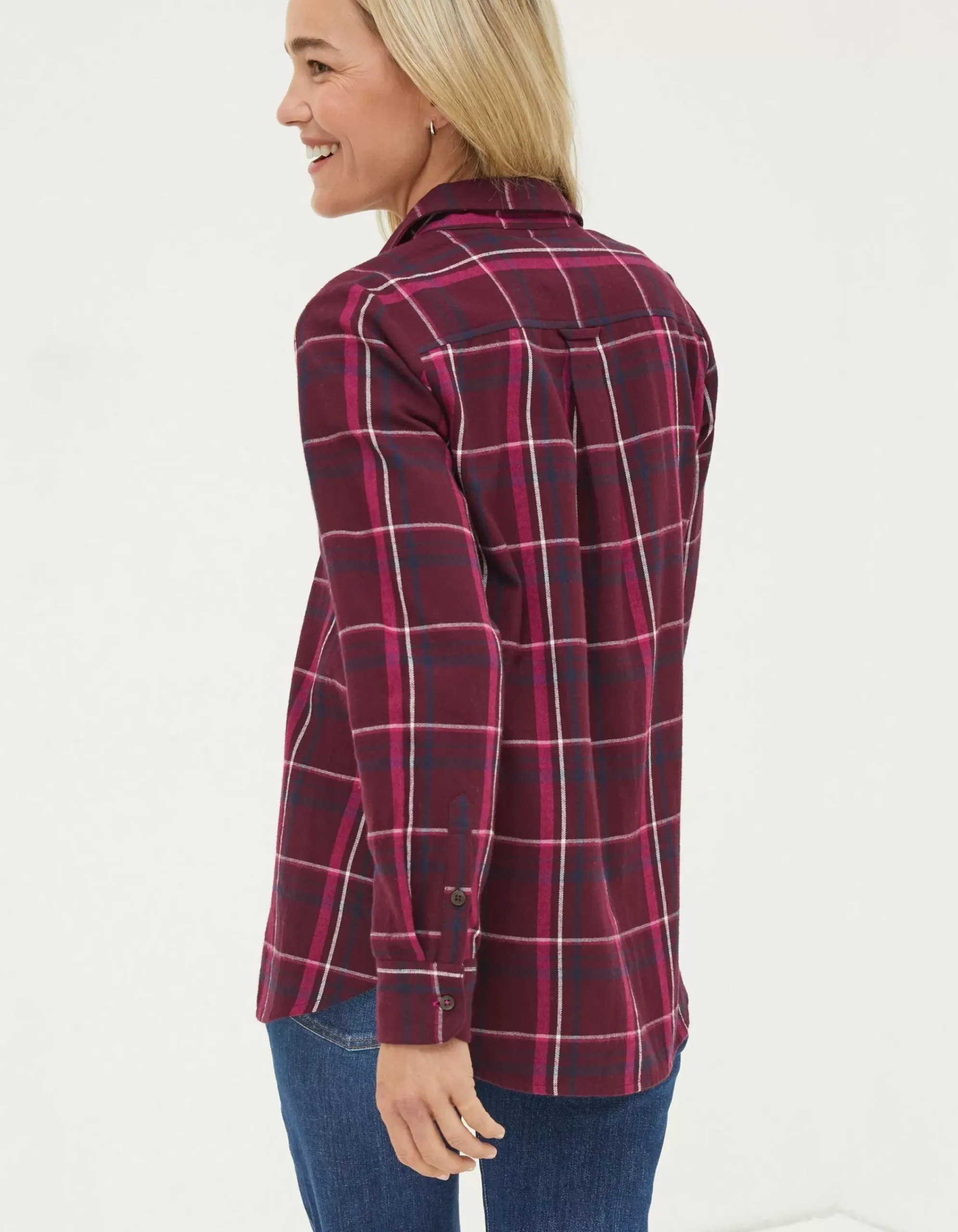 Women FatFace Shirts & Blouses|Olivia Check Shirt