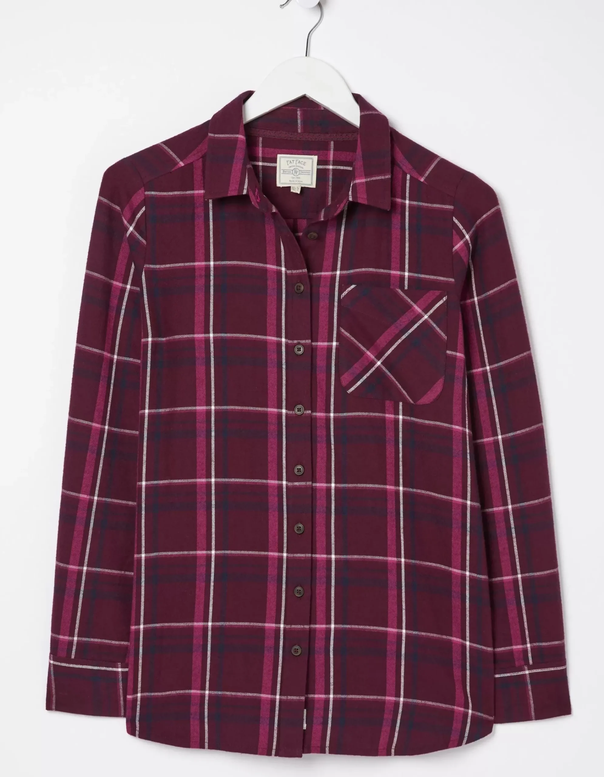Women FatFace Shirts & Blouses|Olivia Check Shirt