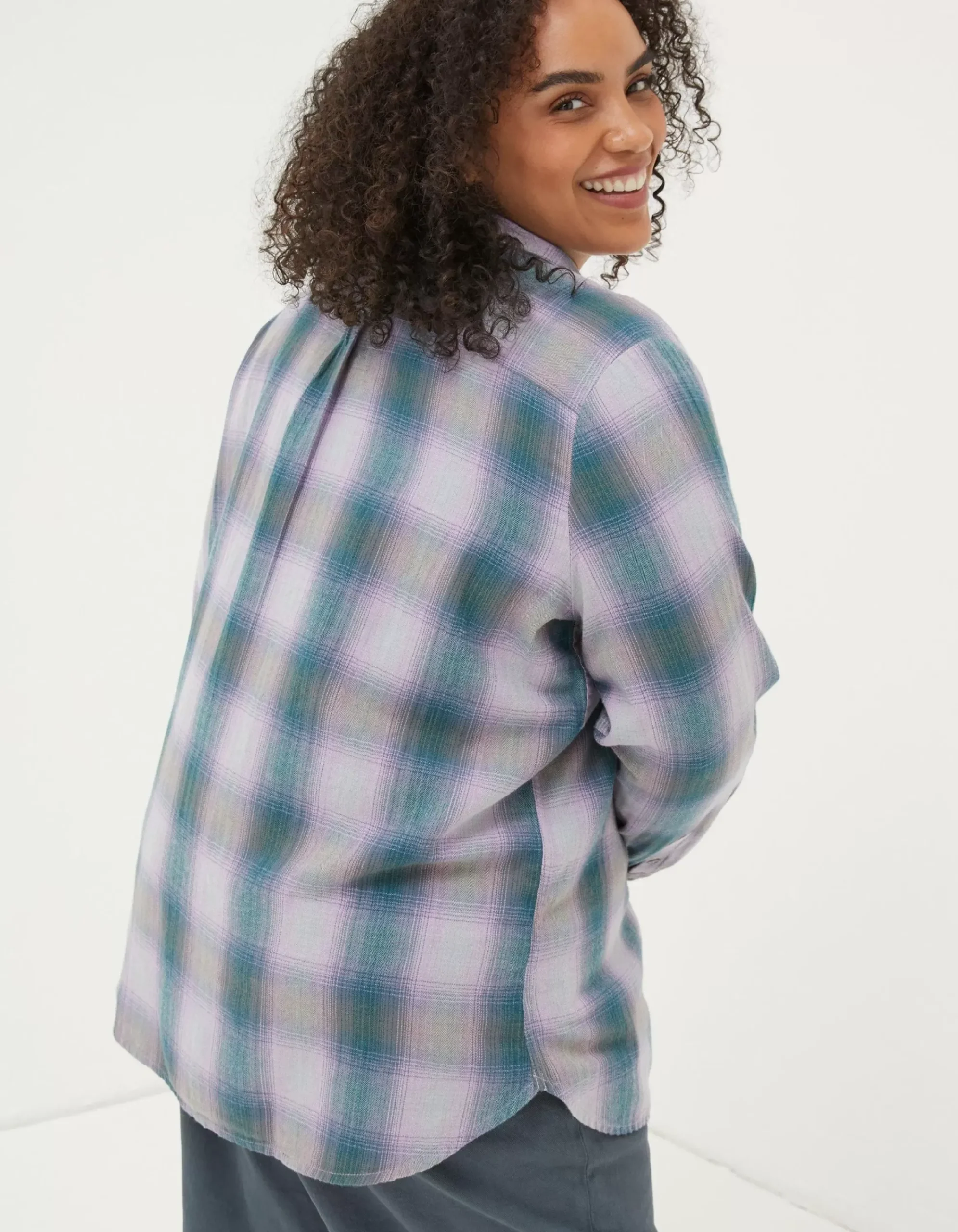 Women FatFace Shirts & Blouses|Olivia Check Shirt
