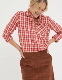 Women FatFace Shirts & Blouses|Olivia Check Shirt