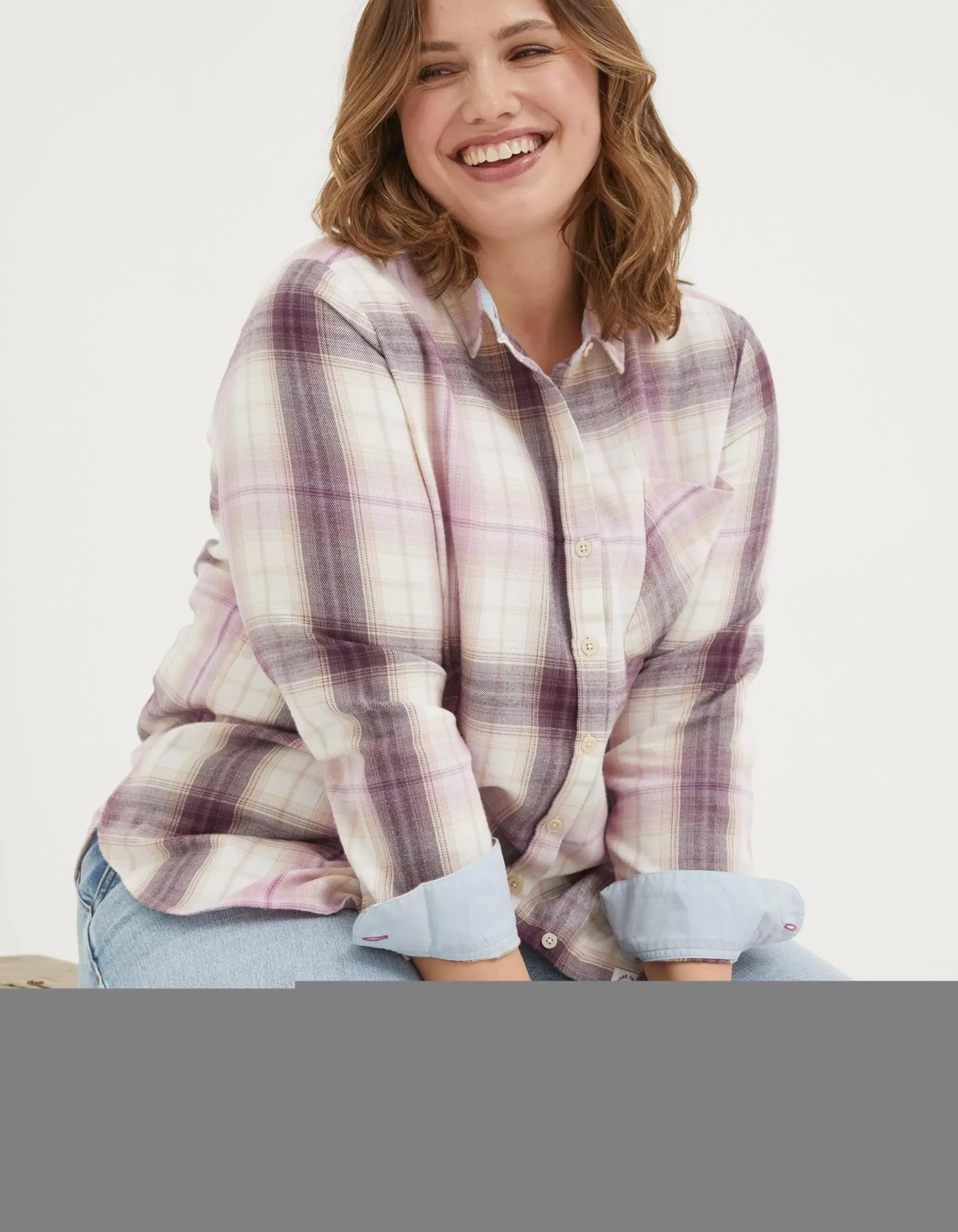 Women FatFace View All|Olivia Check Shirt