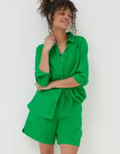Women FatFace Shirts & Blouses|Olivia Linen Shirt