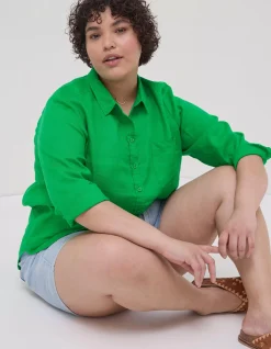 Women FatFace Shirts & Blouses|Olivia Linen Shirt