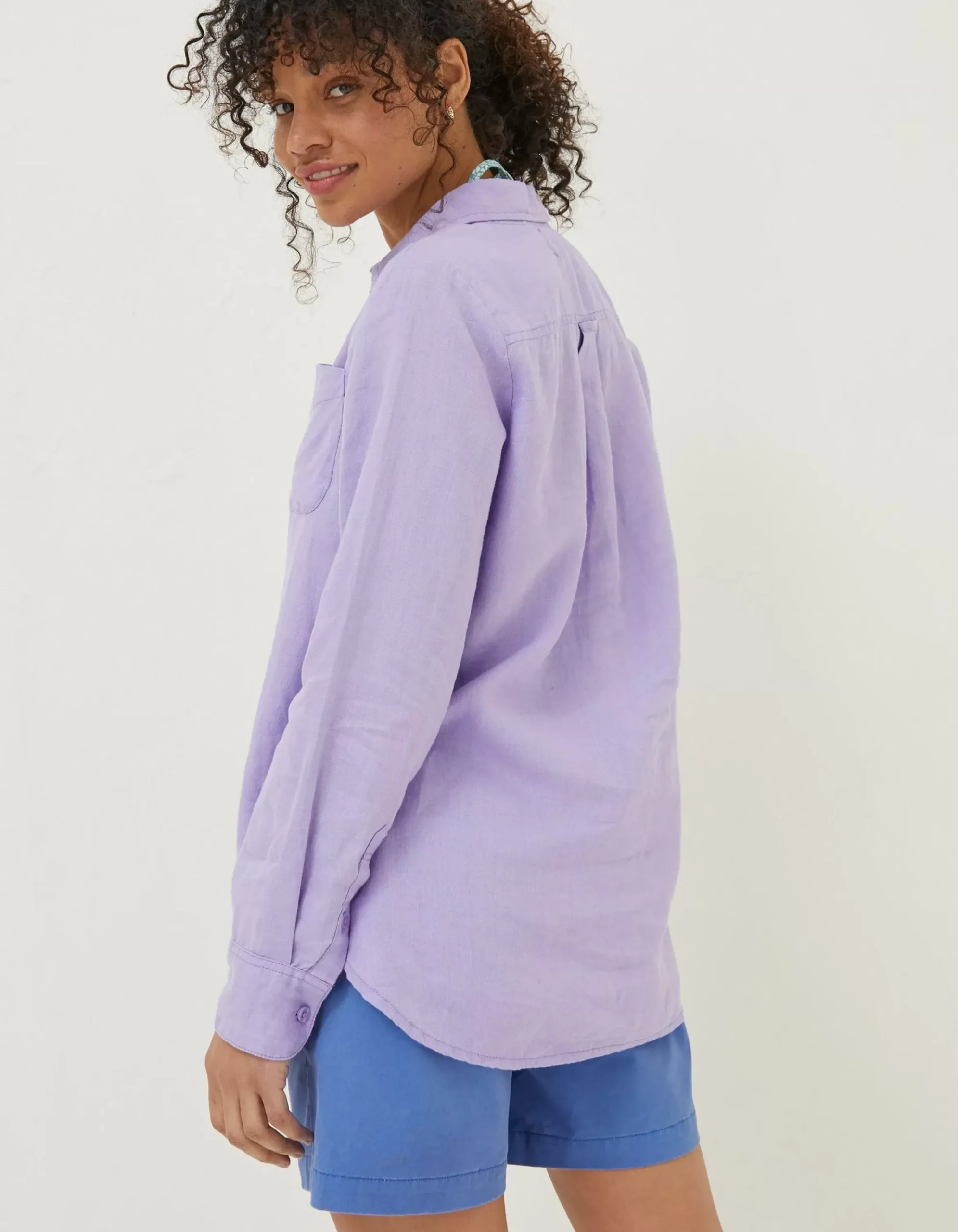 Women FatFace Shirts & Blouses|Olivia Linen Shirt