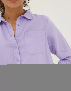 Women FatFace Shirts & Blouses|Olivia Linen Shirt