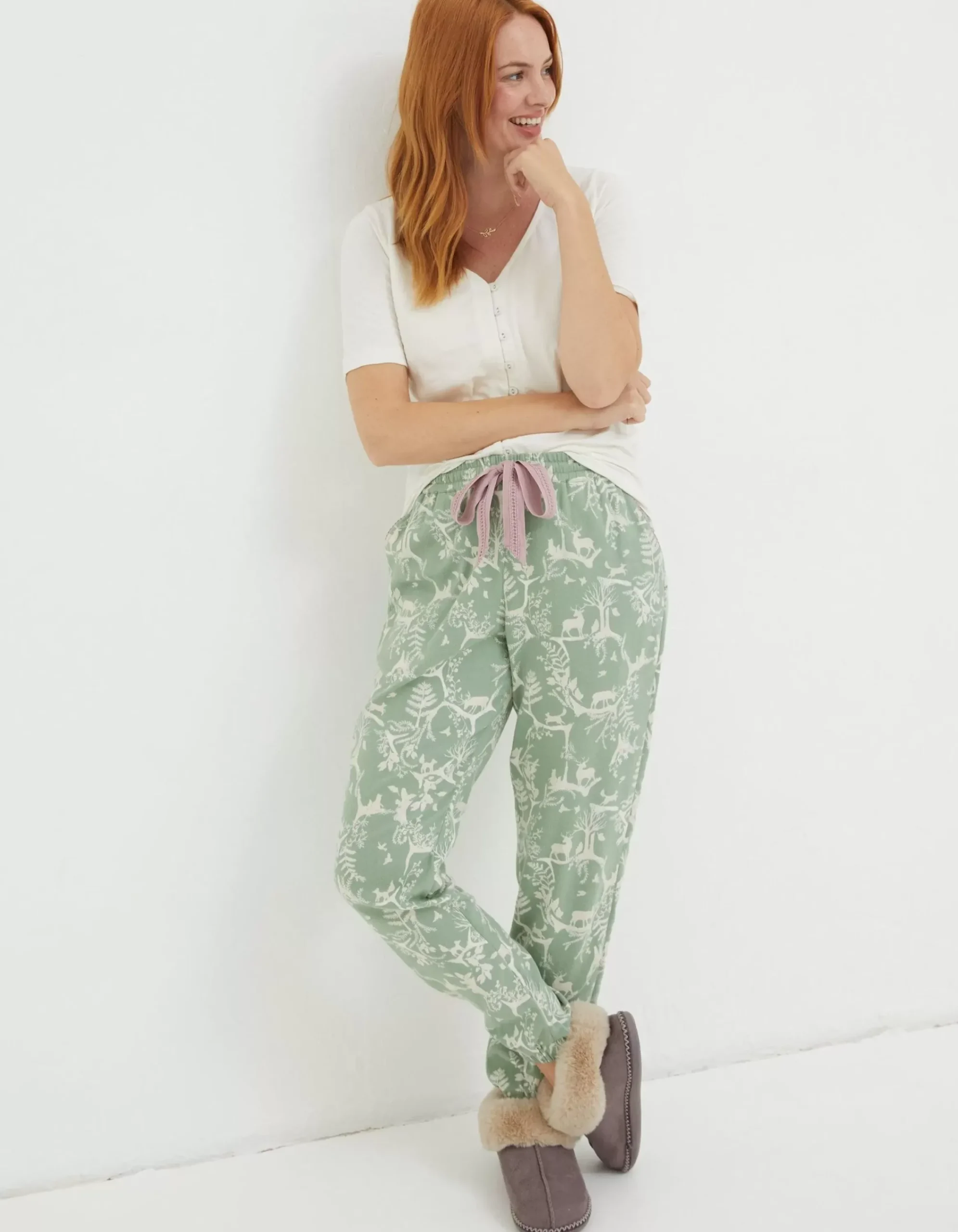 Women FatFace View All|Olivia Pointelle T-Shirt