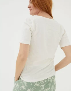 Women FatFace View All|Olivia Pointelle T-Shirt