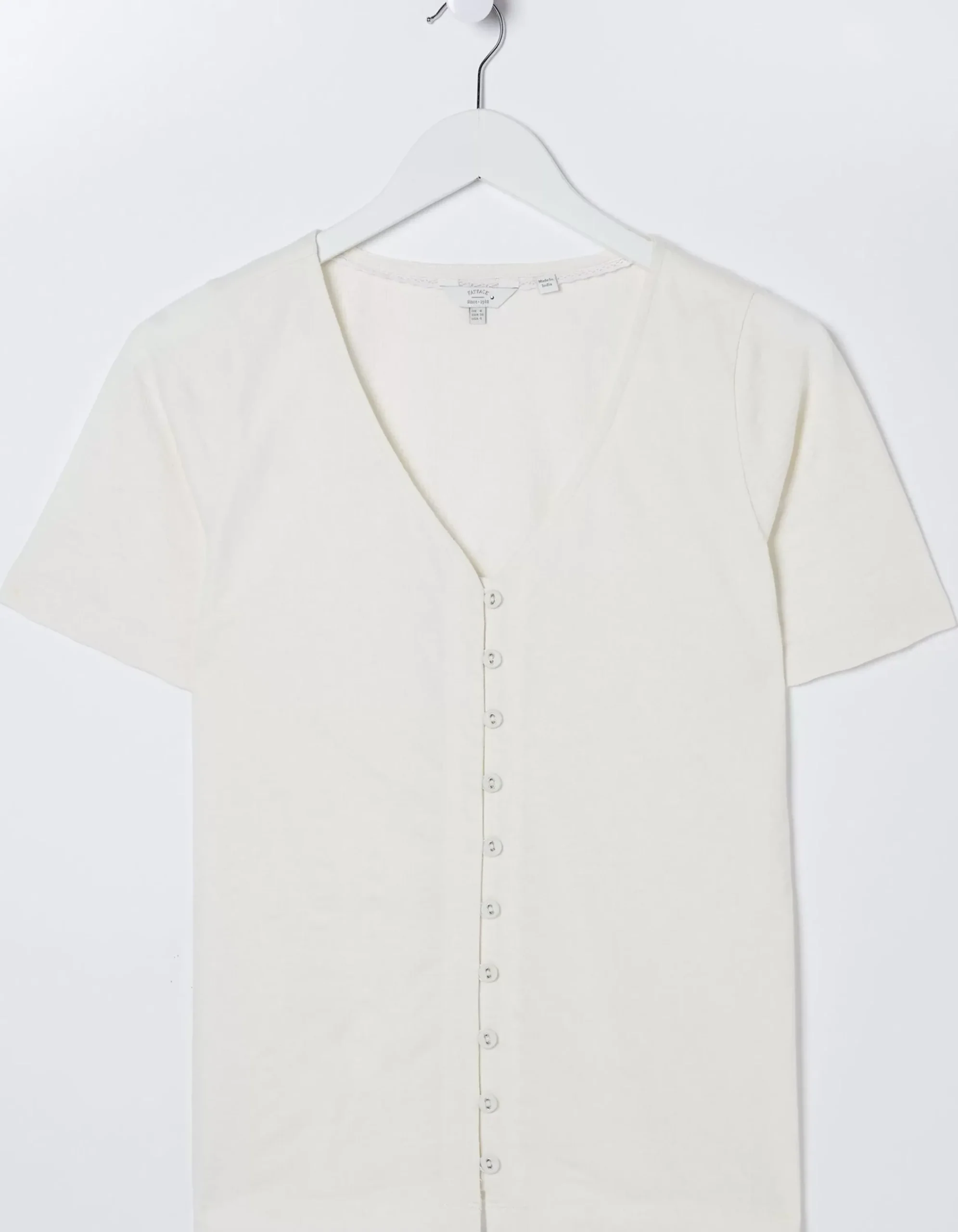 Women FatFace View All|Olivia Pointelle T-Shirt