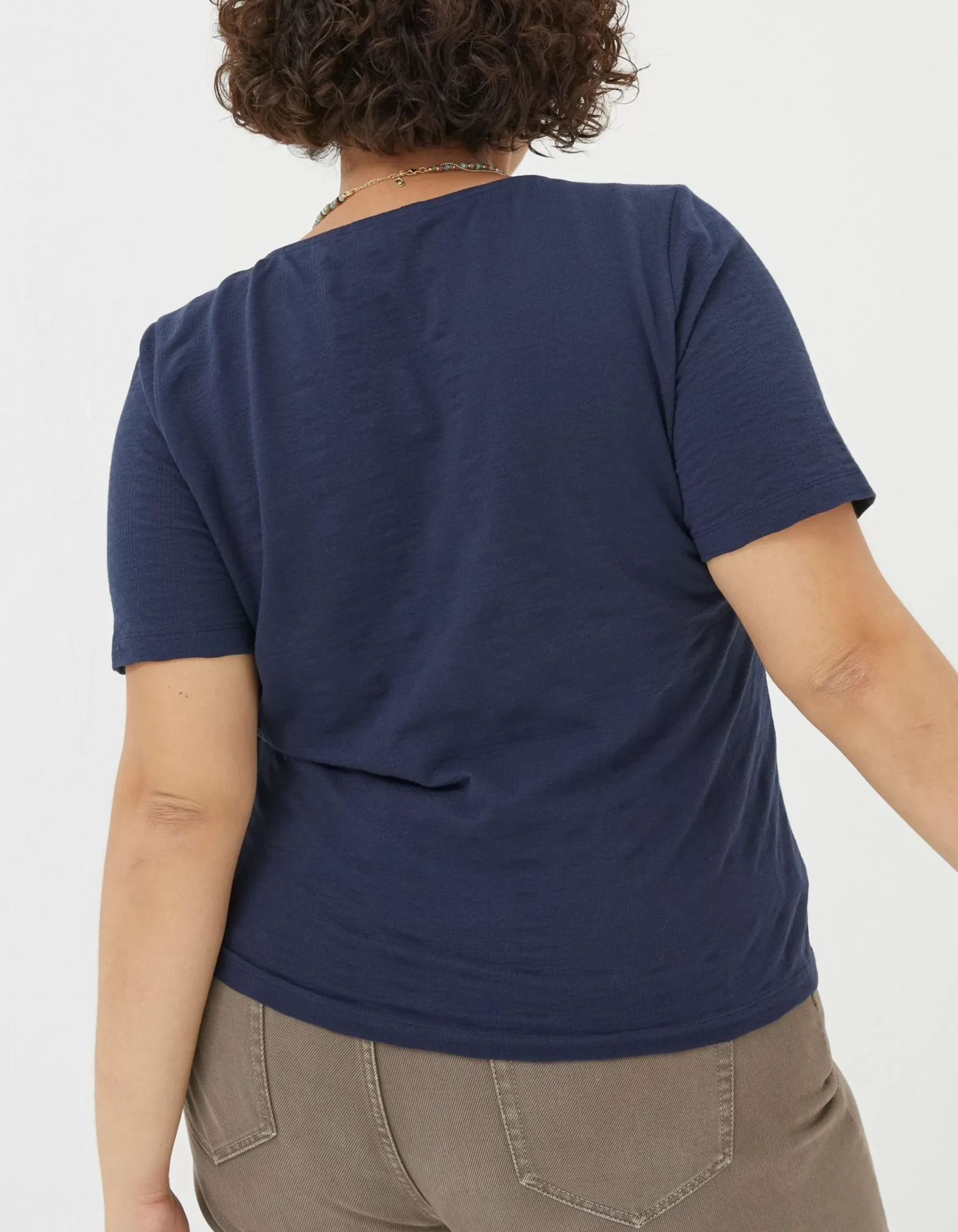 Women FatFace View All|Olivia Pointelle T-Shirt
