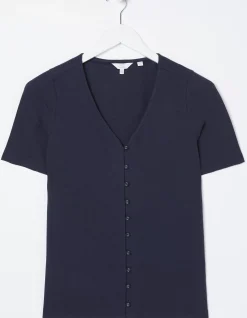 Women FatFace View All|Olivia Pointelle T-Shirt