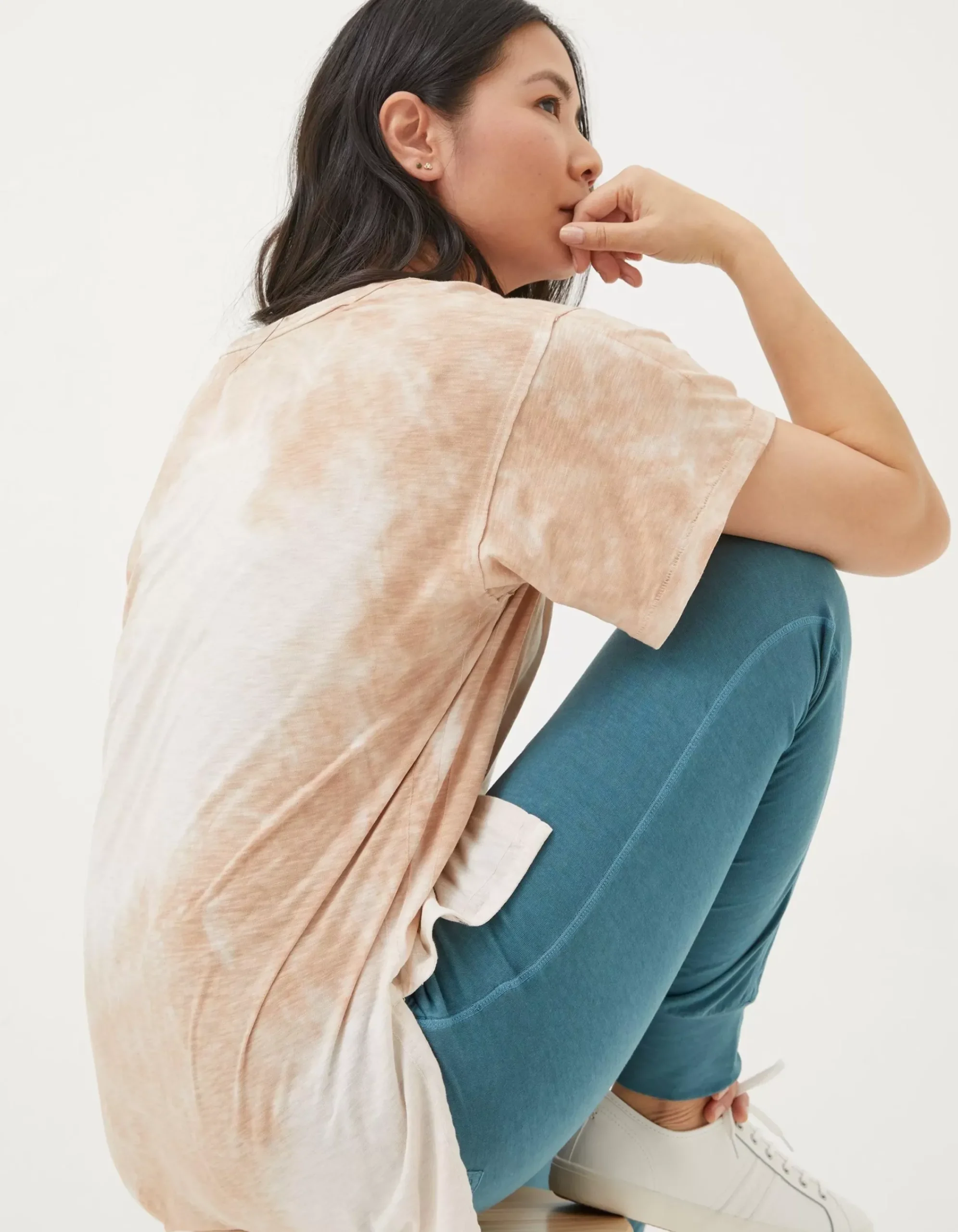 Women FatFace View All|Organic Cotton Abi Tie Dye Tee