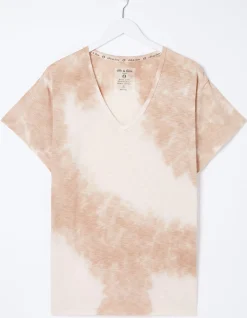 Women FatFace View All|Organic Cotton Abi Tie Dye Tee
