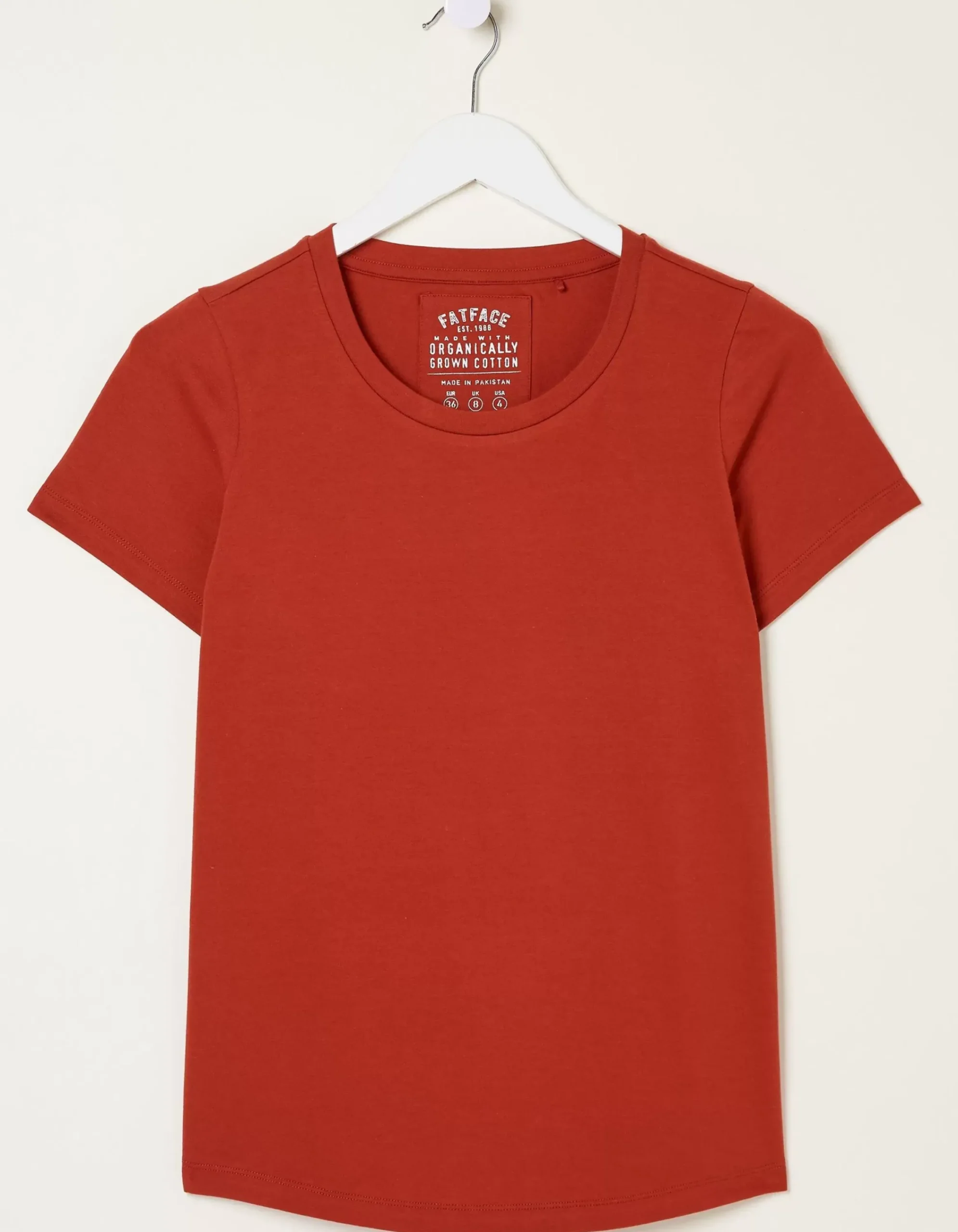 Women FatFace Tops & T-Shirts|Organic Cotton Belle Tee