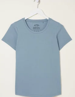 Women FatFace Tops & T-Shirts|Organic Cotton Belle Tee