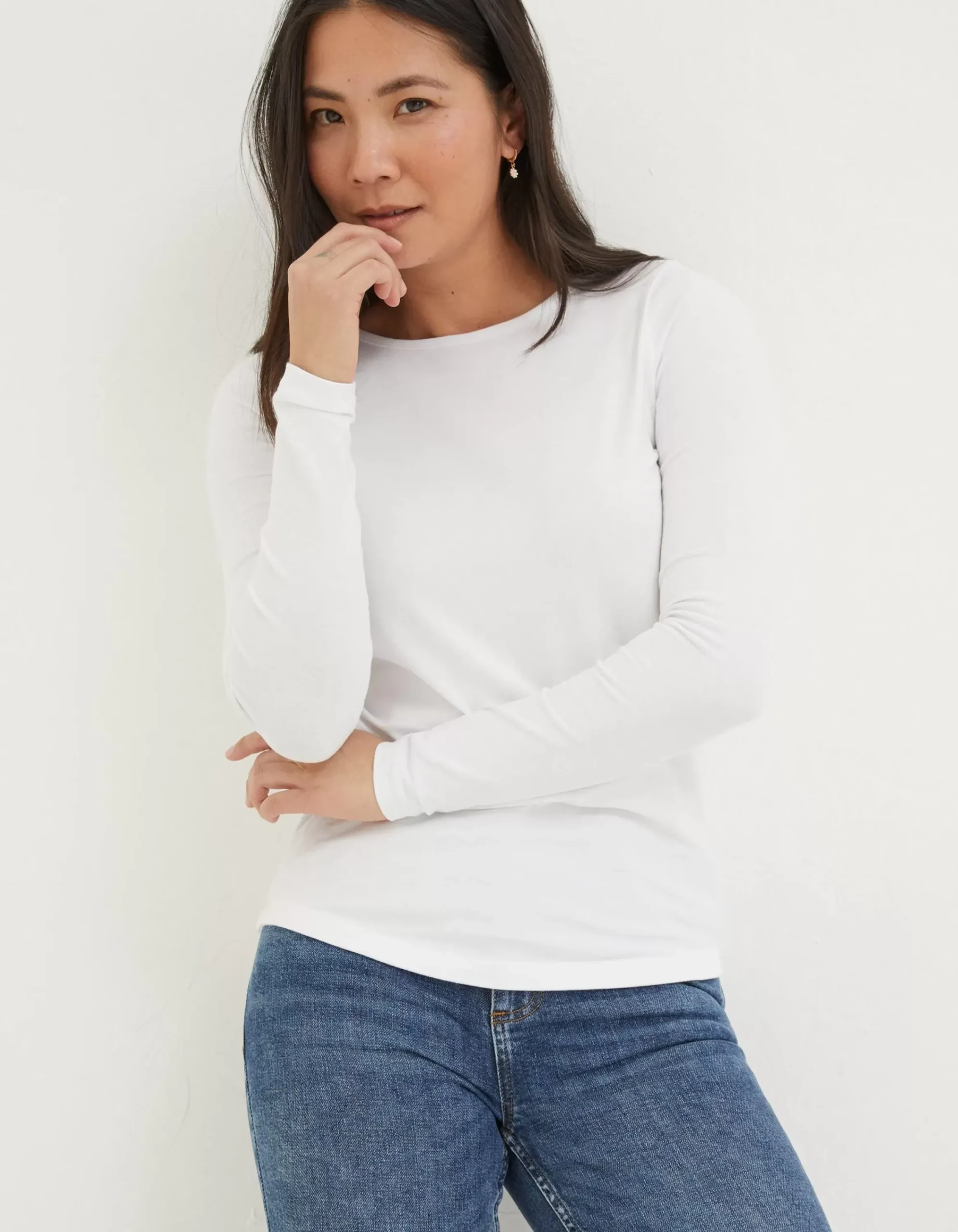 Women FatFace View All|Organic Cotton Bree Tee
