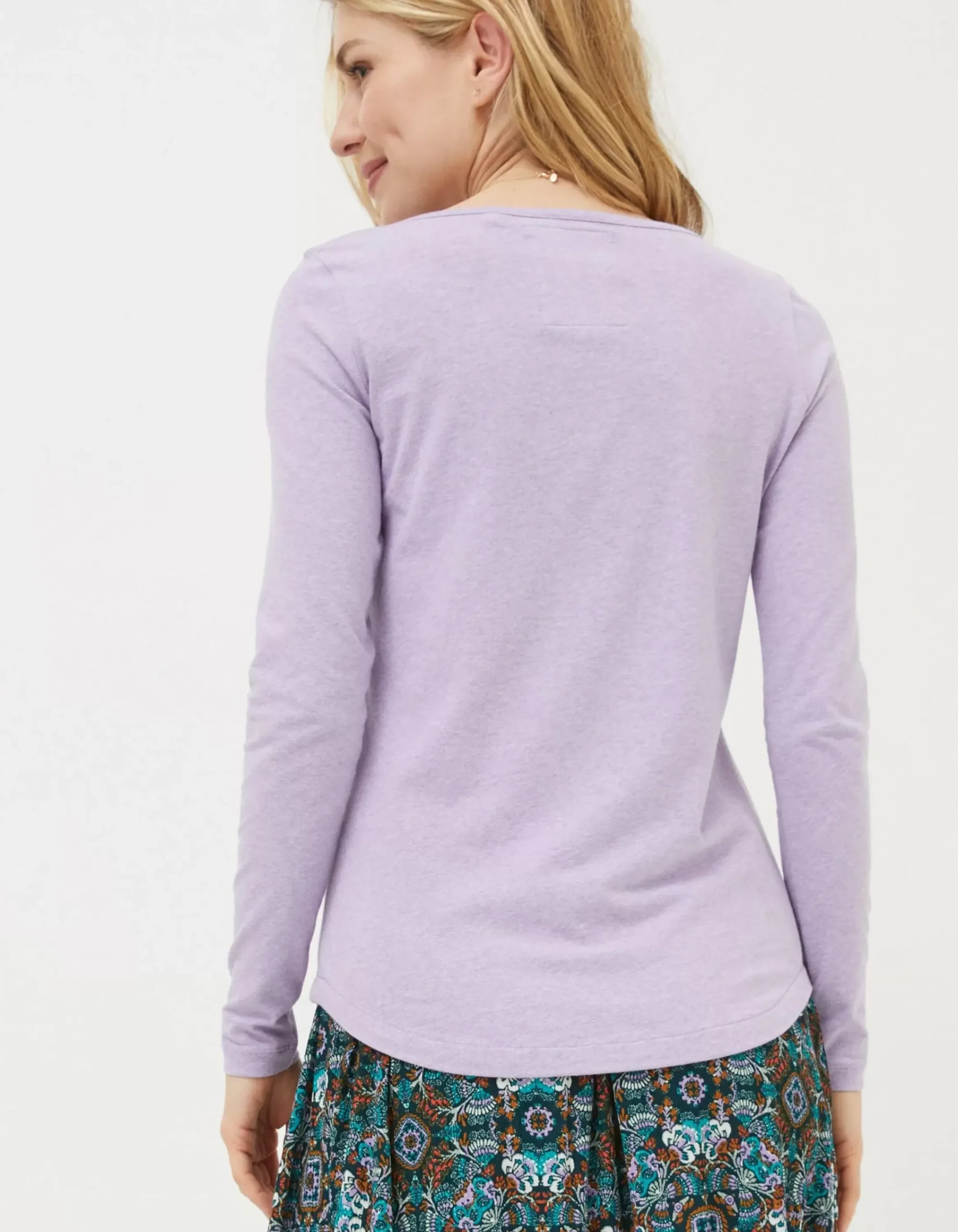 Women FatFace Tops & T-Shirts|Organic Cotton Bree T-Shirt