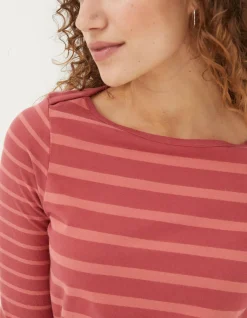 Women FatFace View All|Organic Cotton Breton T Shirt