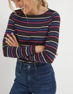 Women FatFace View All|Organic Cotton Breton T-Shirt