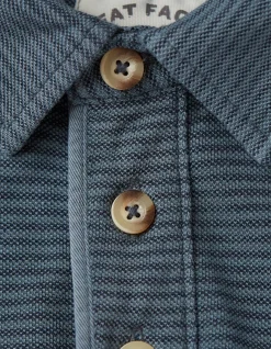 Men FatFace View All|Organic Cotton Fine Stripe Polo