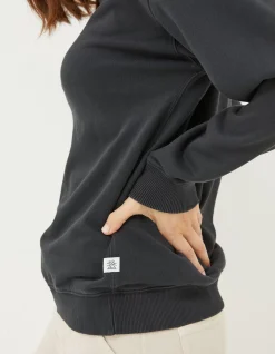 Women FatFace Sweatshirts & Hoodies|Organic Cotton Georgia Crew Sweatshirt