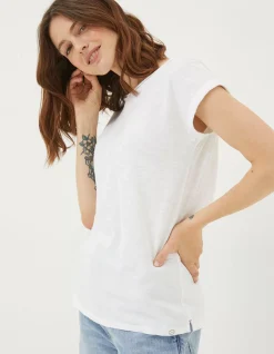 Women FatFace Tops & T-Shirts|Organic Cotton Ivy T Shirt