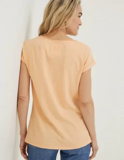 Women FatFace Tops & T-Shirts|Organic Cotton Ivy T Shirt