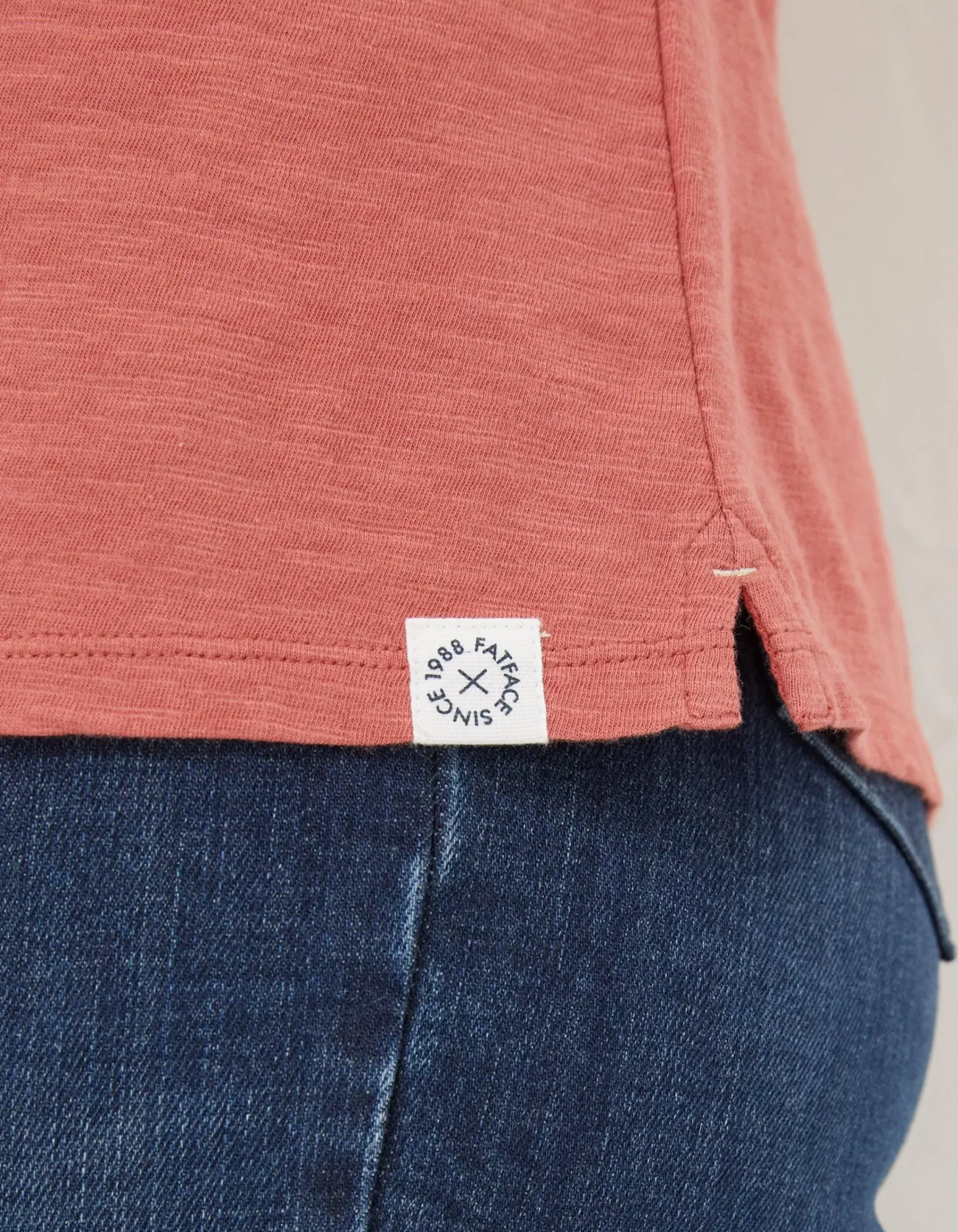 Women FatFace Tops & T-Shirts|Organic Cotton Ivy T Shirt