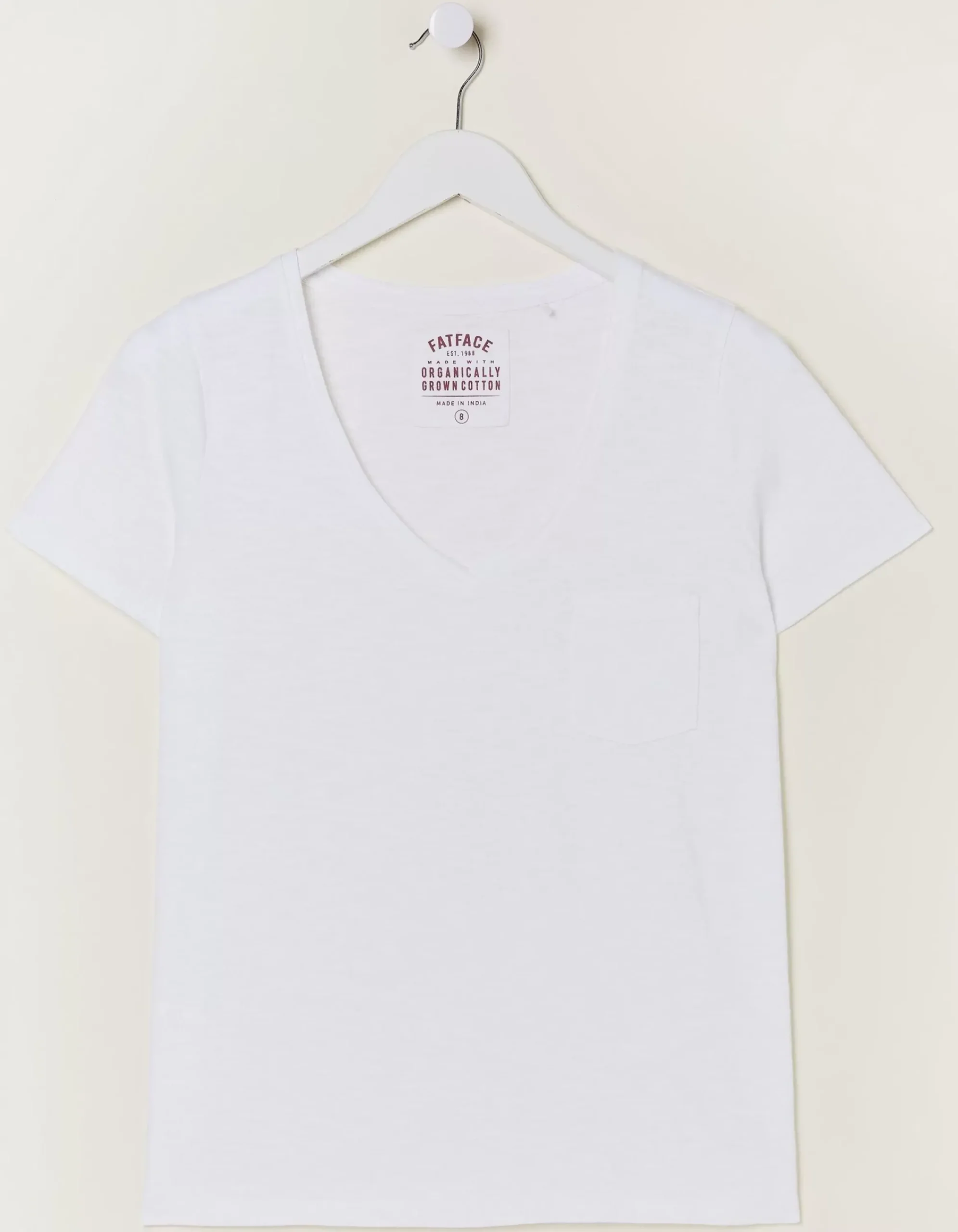 Women FatFace Tops & T-Shirts|Organic Cotton Maggie T-Shirt