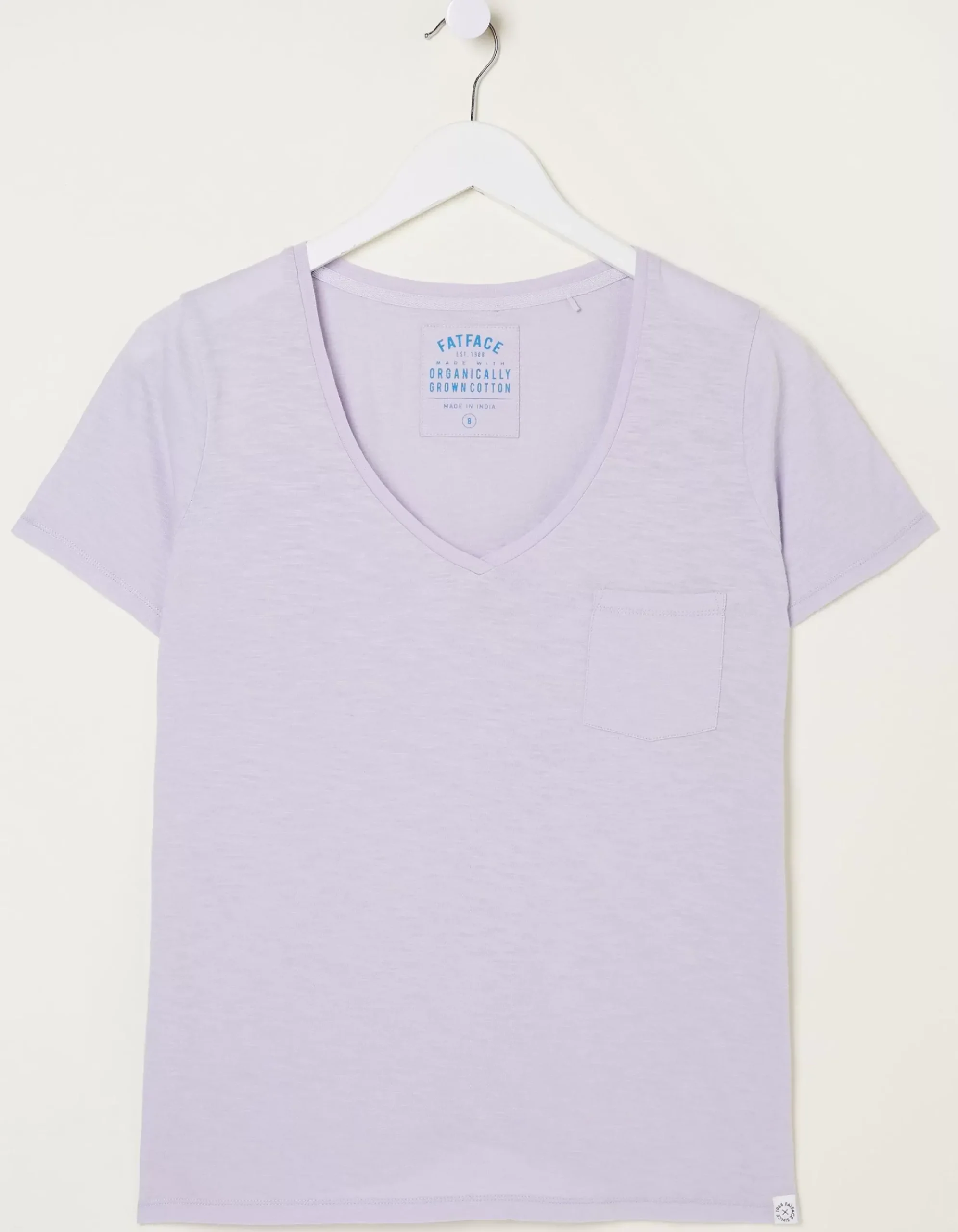 Women FatFace Tops & T-Shirts|Organic Cotton Maggie T-Shirt