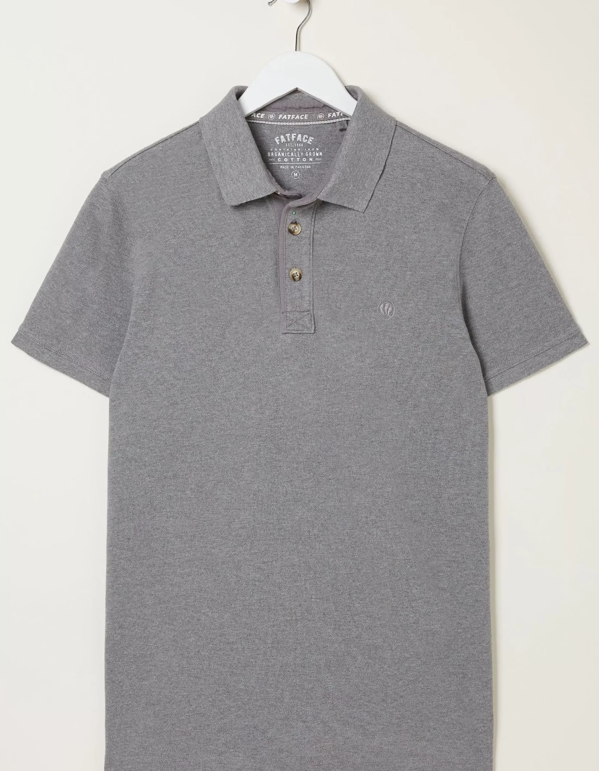 Men FatFace T-Shirts|Organic Cotton Pique Polo