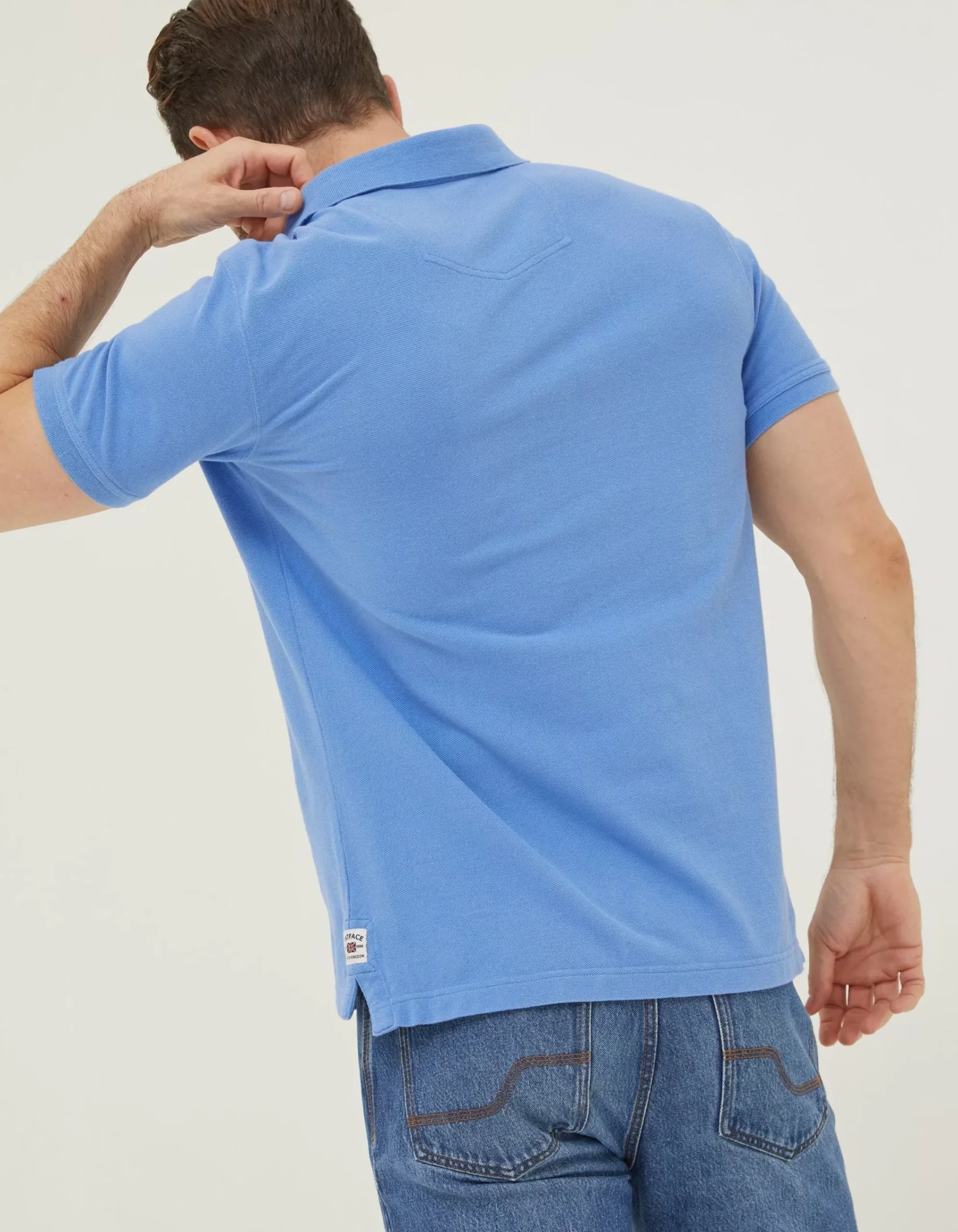 Men FatFace T-Shirts|Organic Cotton Pique Polo
