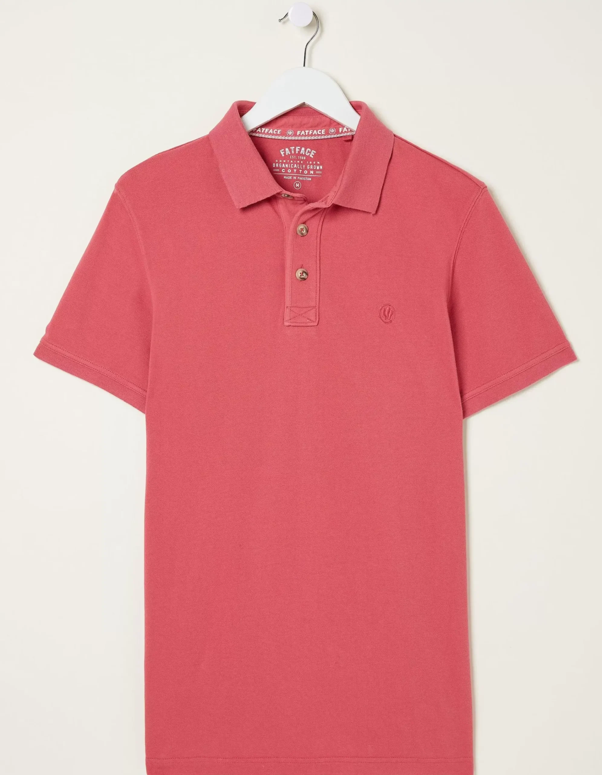 Men FatFace T-Shirts|Organic Cotton Pique Polo