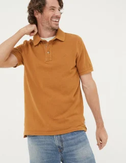 Men FatFace T-Shirts|Organic Cotton Pique Polo