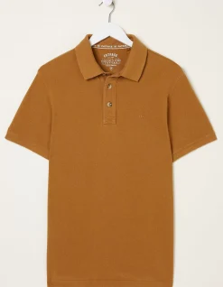 Men FatFace T-Shirts|Organic Cotton Pique Polo