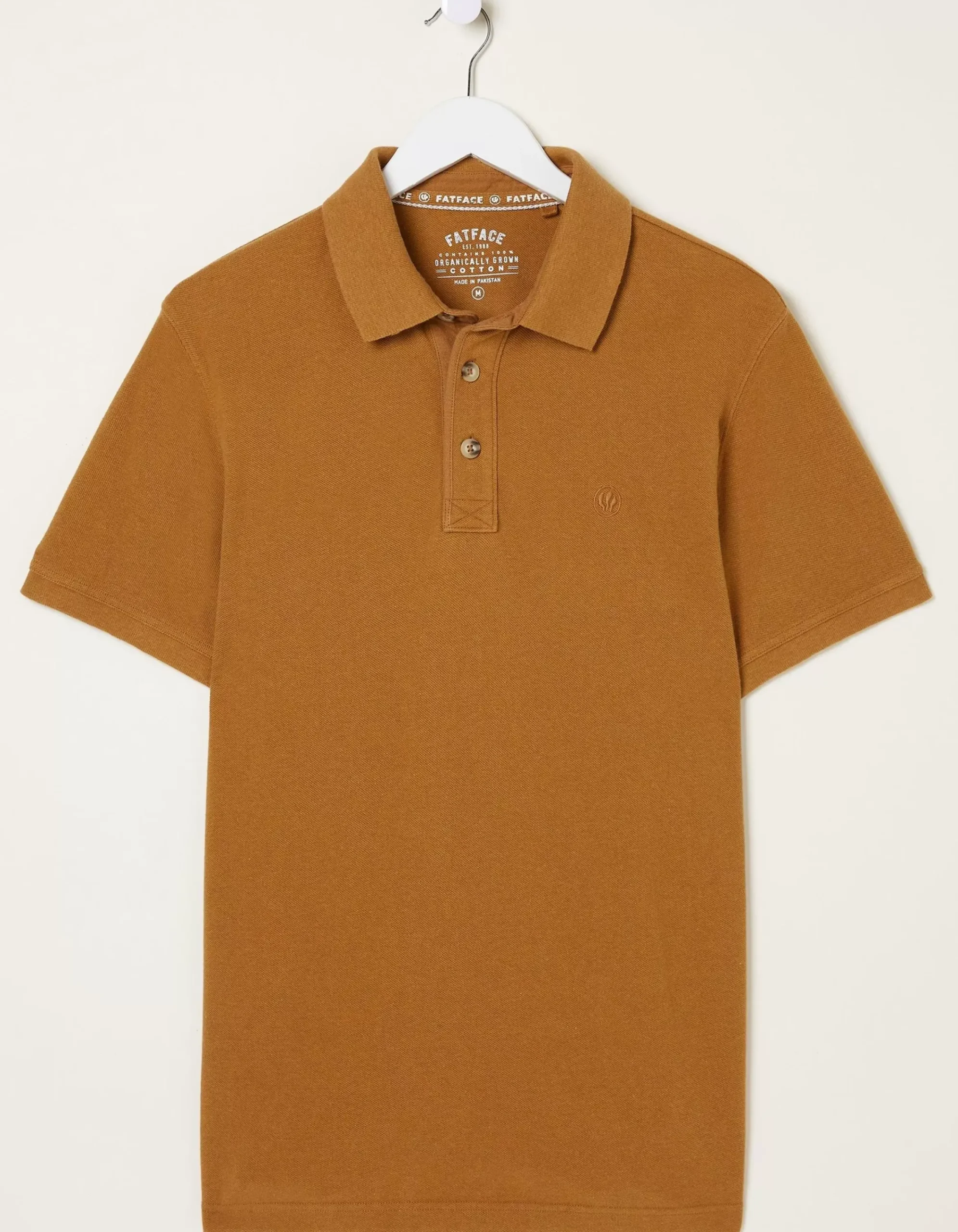 Men FatFace T-Shirts|Organic Cotton Pique Polo