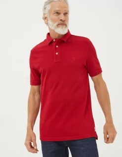 Men FatFace View All|Organic Cotton Pique Polo