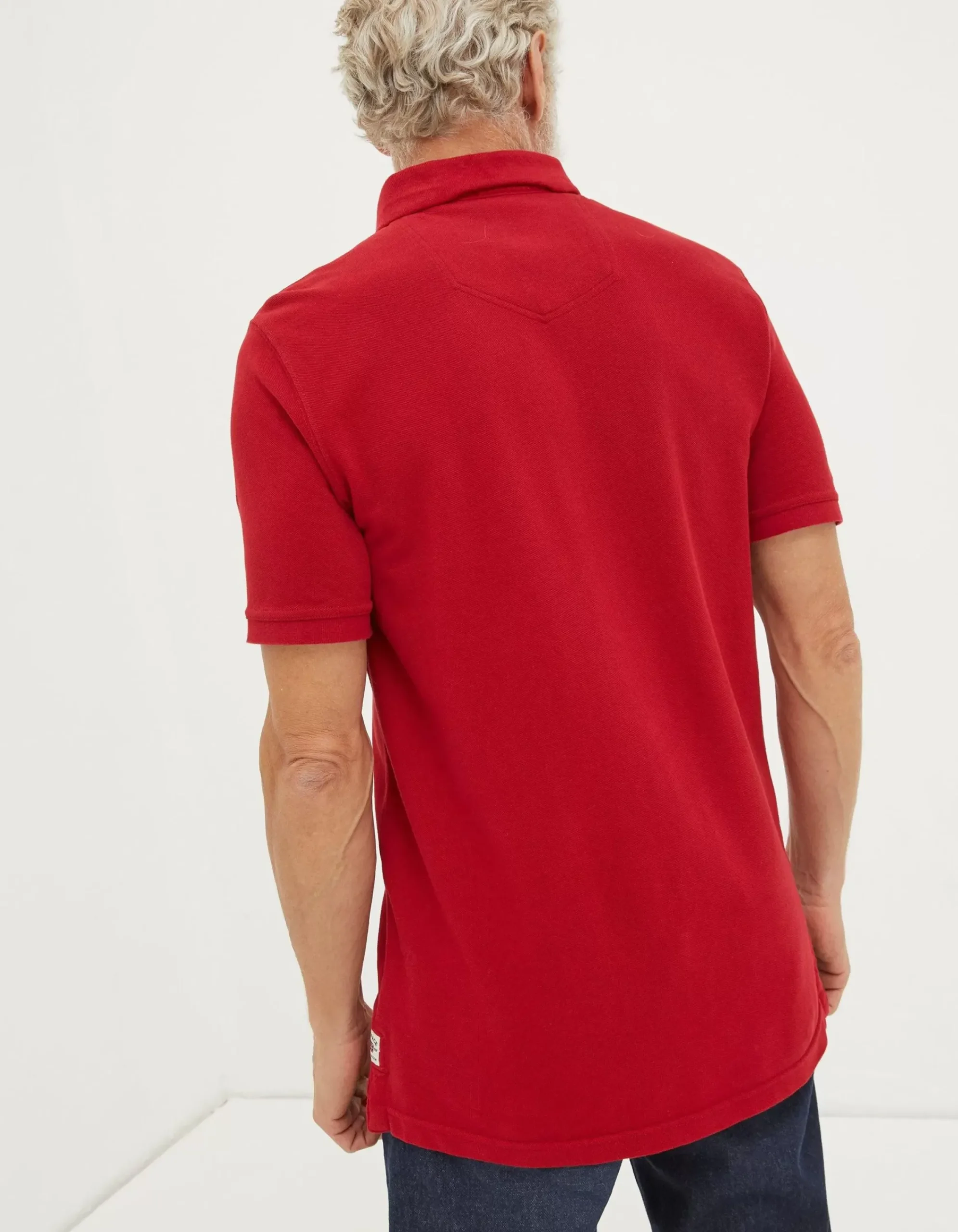 Men FatFace View All|Organic Cotton Pique Polo
