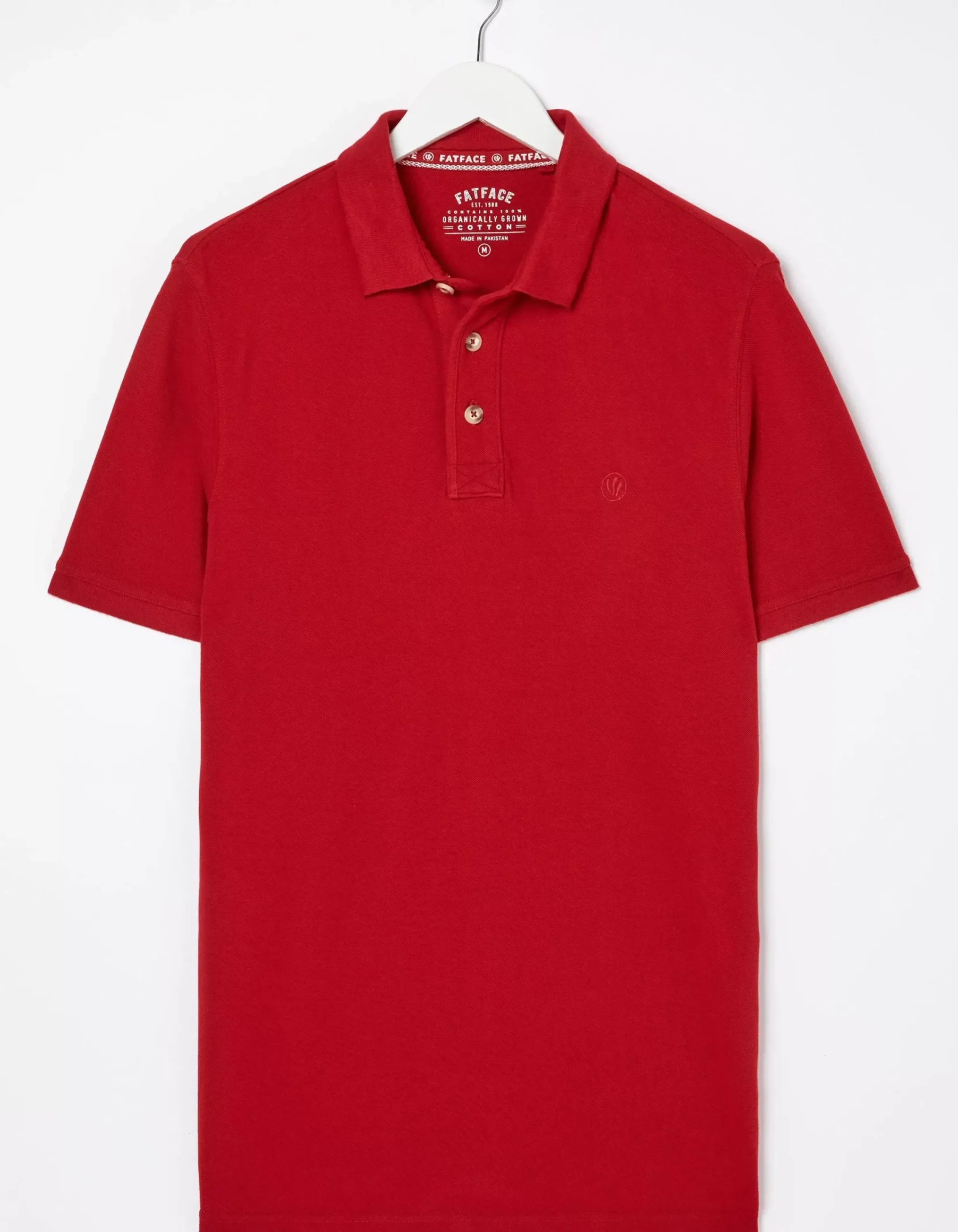 Men FatFace View All|Organic Cotton Pique Polo