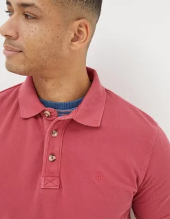 Men FatFace View All|Organic Cotton Pique Polo