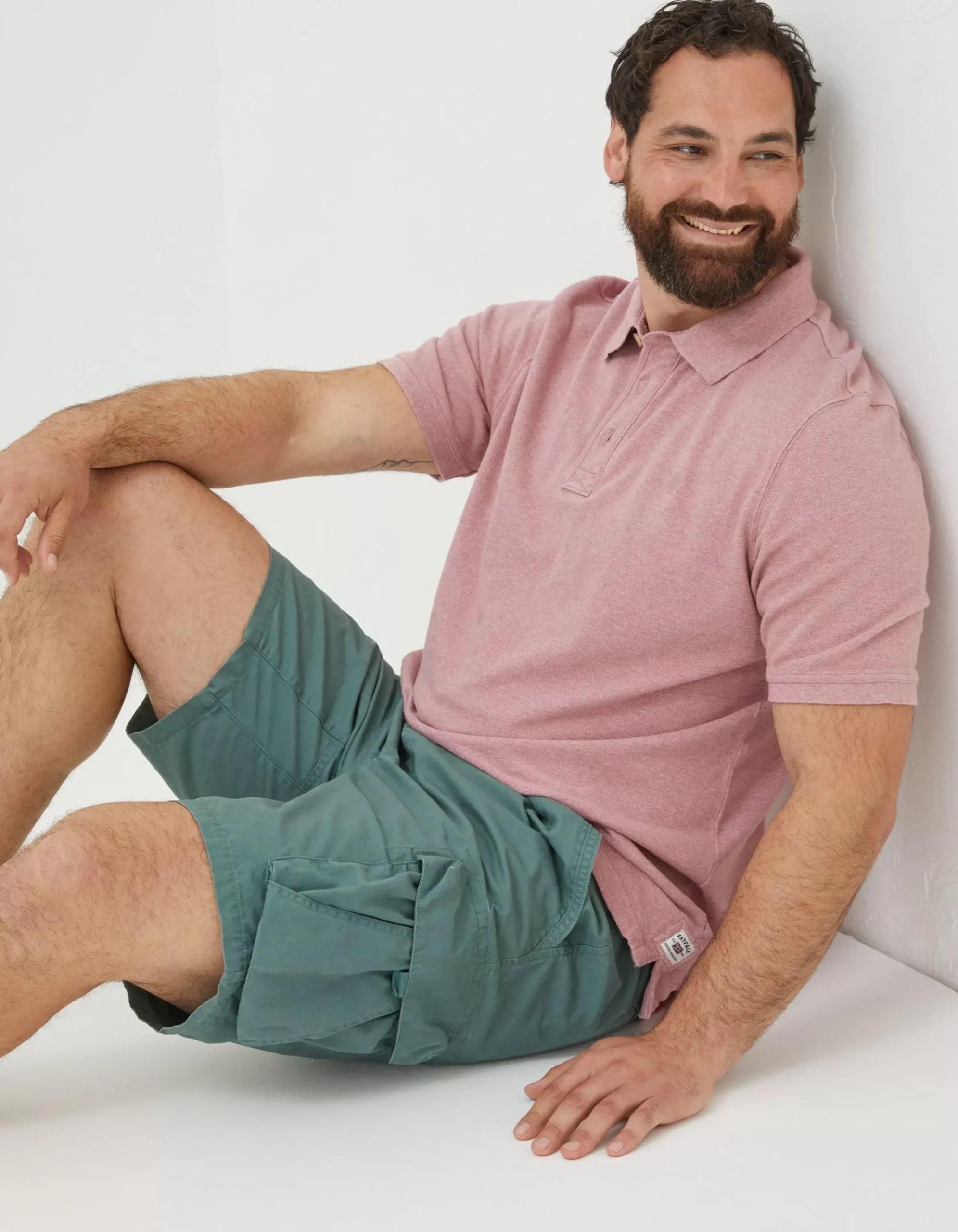 Men FatFace T-Shirts|Organic Cotton Pique Polo