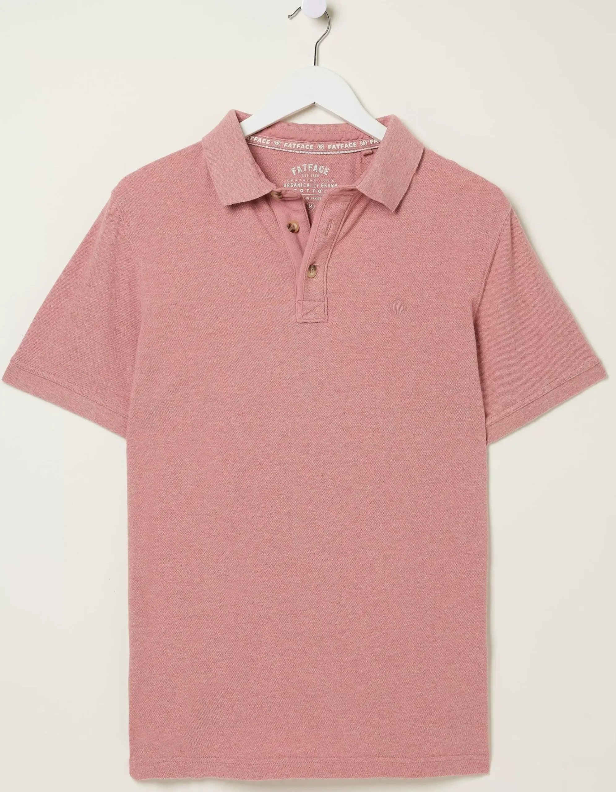 Men FatFace T-Shirts|Organic Cotton Pique Polo