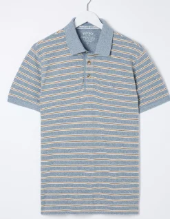 Men FatFace View All|Organic Cotton Stripe Polo