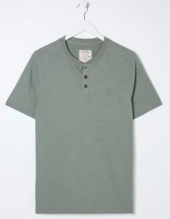 Men FatFace View All|Organic Cotton Woodside Slub Henley
