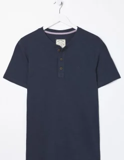 Men FatFace View All|Organic Cotton Woodside Slub Henley