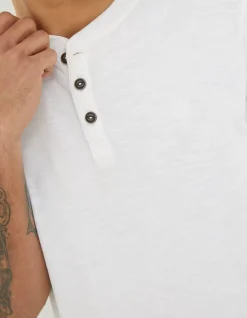 Men FatFace View All|Organic Cotton Woodside Slub Henley