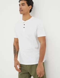 Men FatFace View All|Organic Cotton Woodside Slub Henley