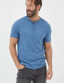 Men FatFace View All|Organic Cotton Woodside Slub Henley