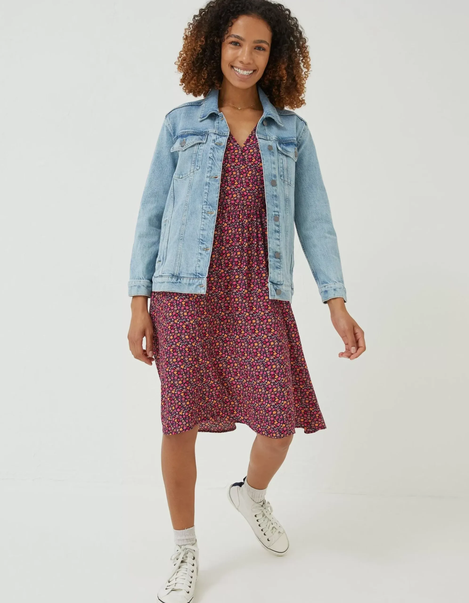 Women FatFace Coats & Jackets|Ottilee Denim Jacket