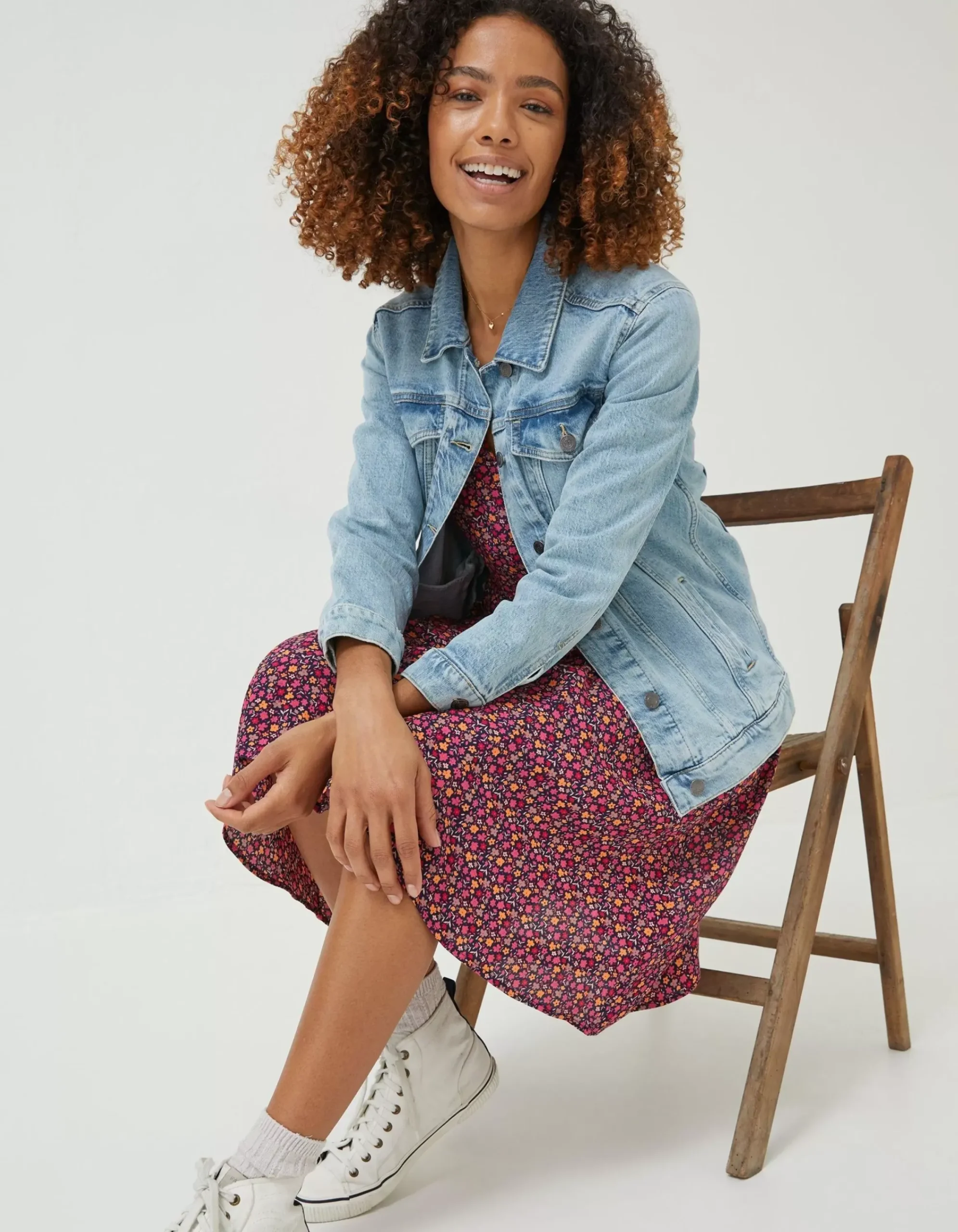 Women FatFace Coats & Jackets|Ottilee Denim Jacket