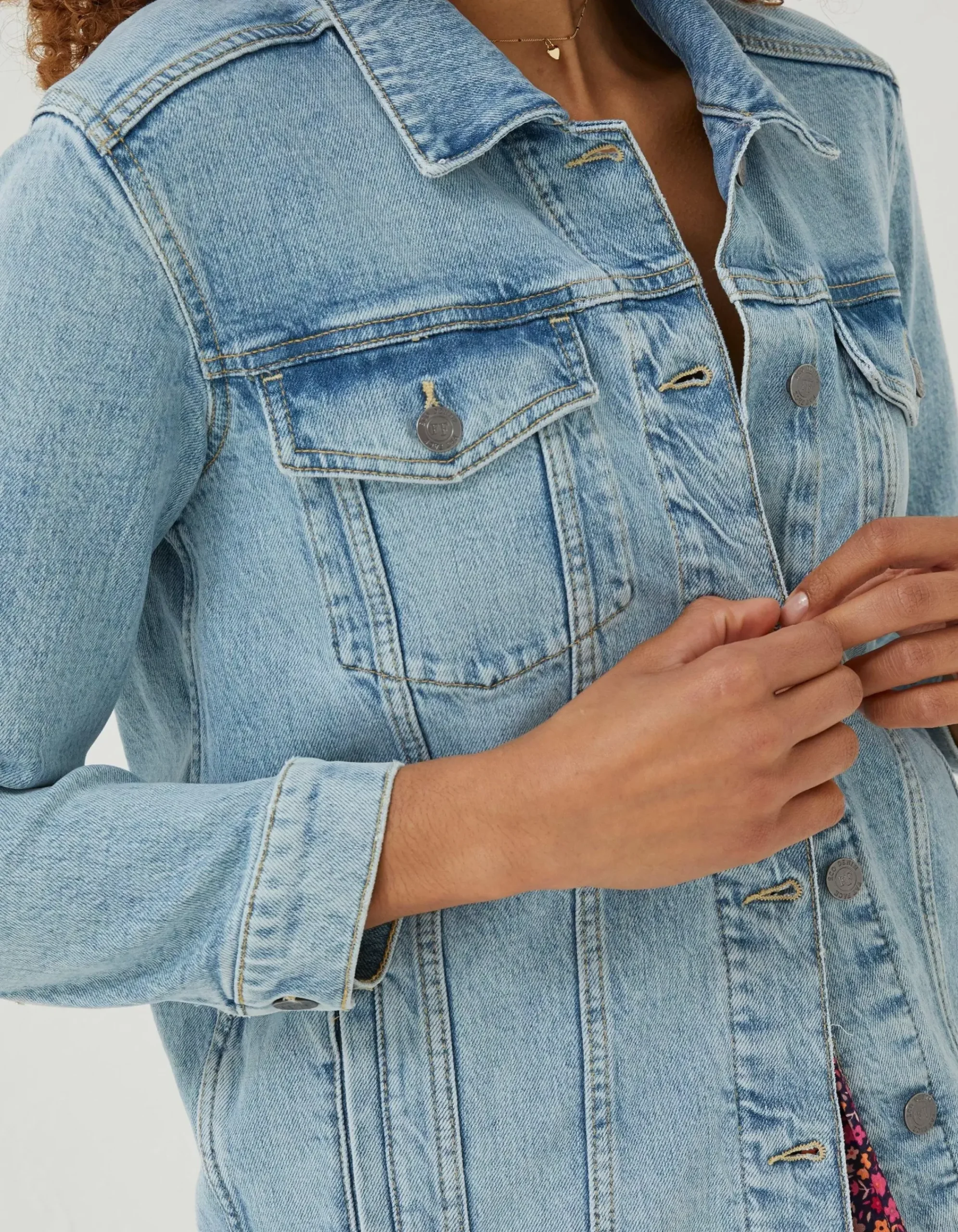 Women FatFace Coats & Jackets|Ottilee Denim Jacket